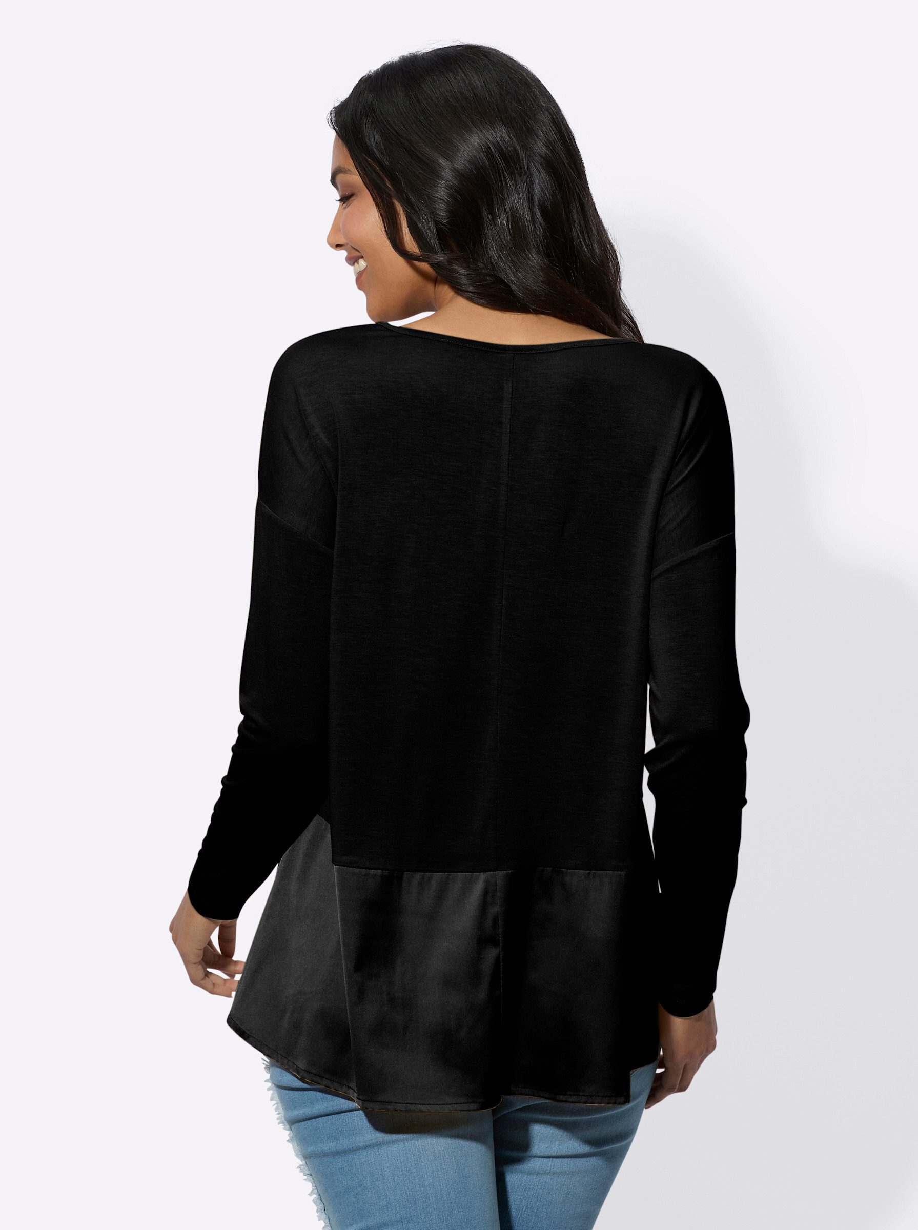 Sieh an! T-Shirt Langarmshirt . günstig online kaufen