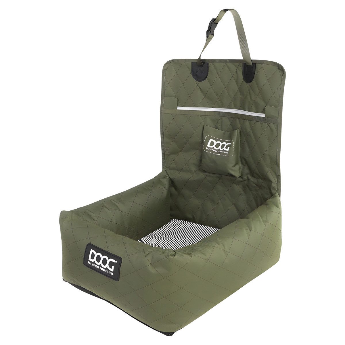 DOOG Hunde-Autositz Autositz / Car Seat Green