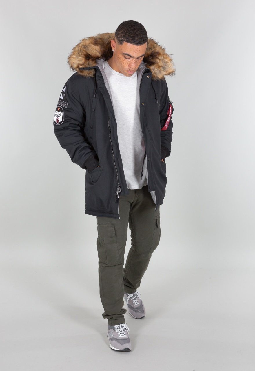 Alpha Industries Winterjacke Arctic Discoverer schwarz günstig online kaufen