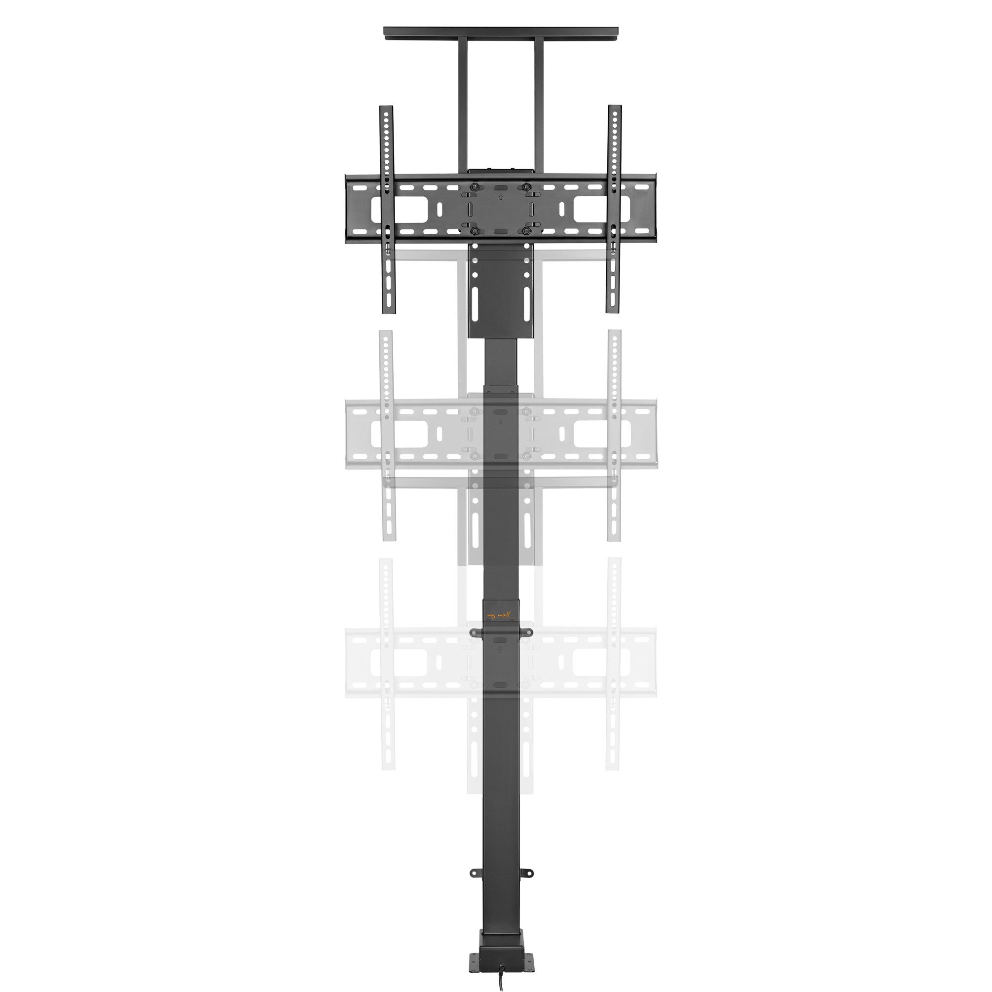 my wall TV-Ständer HP63-1L, (bis 65 Zoll, Motorisierter TV Lift zum Einbau in Möbel)