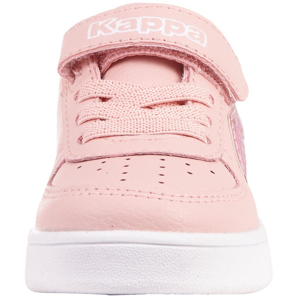 Sneaker Auszuziehen An- Kappa leicht & besonders rosé-white