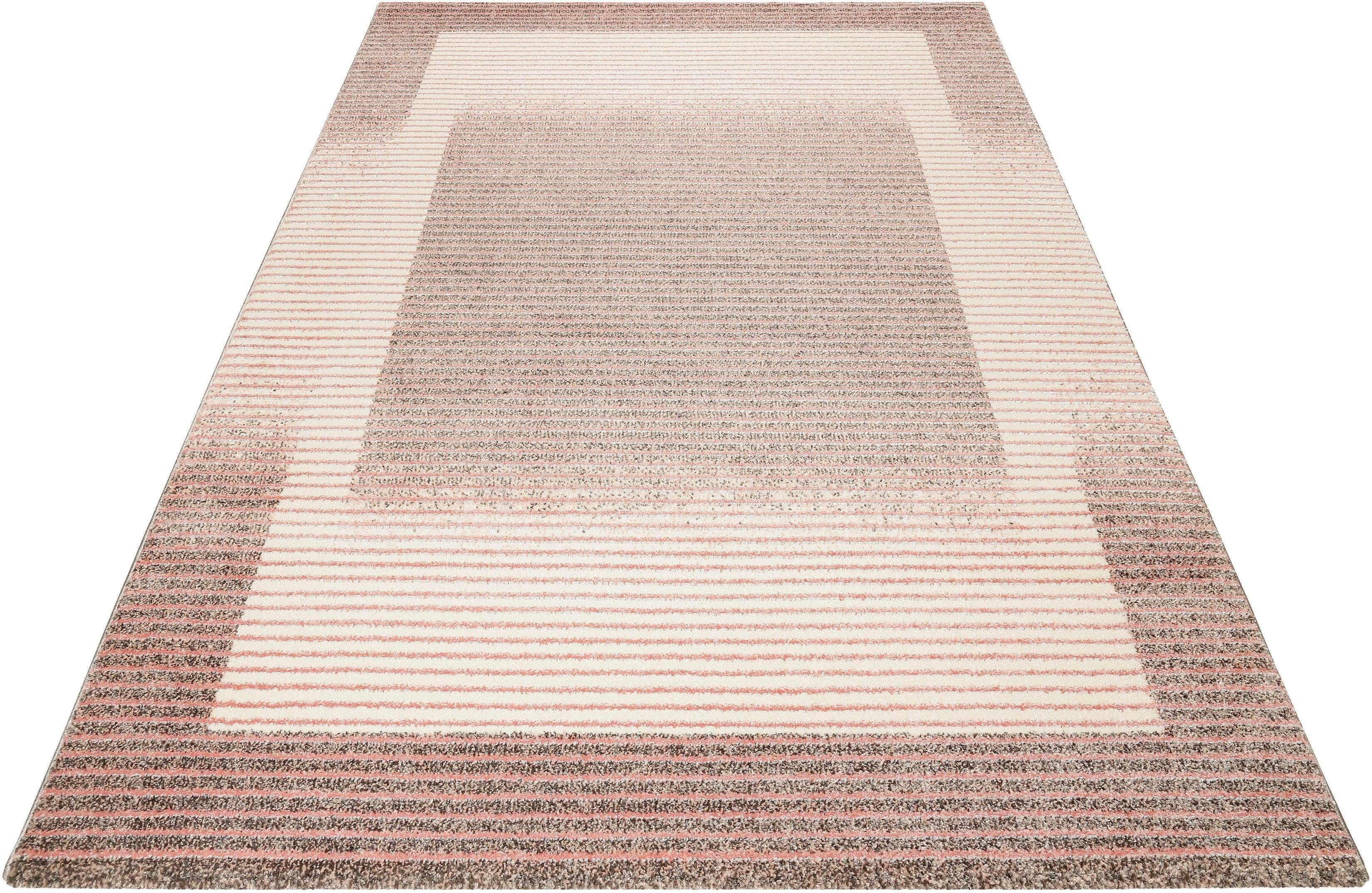 Teppich Velvet Flow, Wecon home, rechteckig, Höhe: 13 mm, Kurzflor,  Wohnzimmer