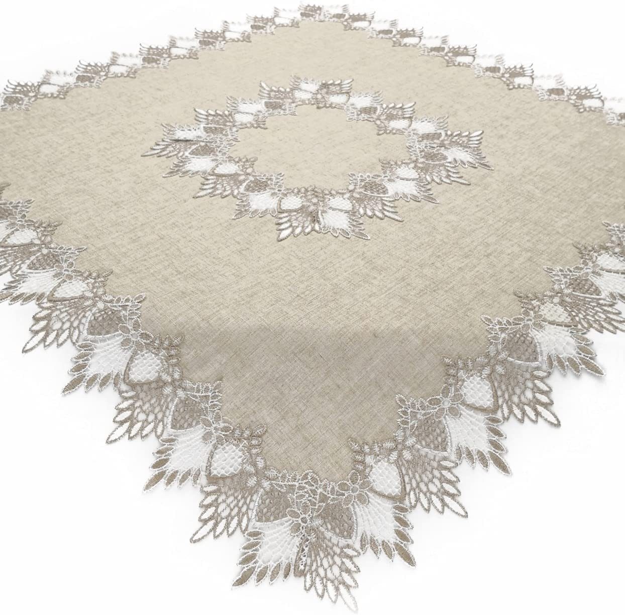 Brilliant Tischdecke / Spitze / 85x85cm / TW881839 günstig online kaufen