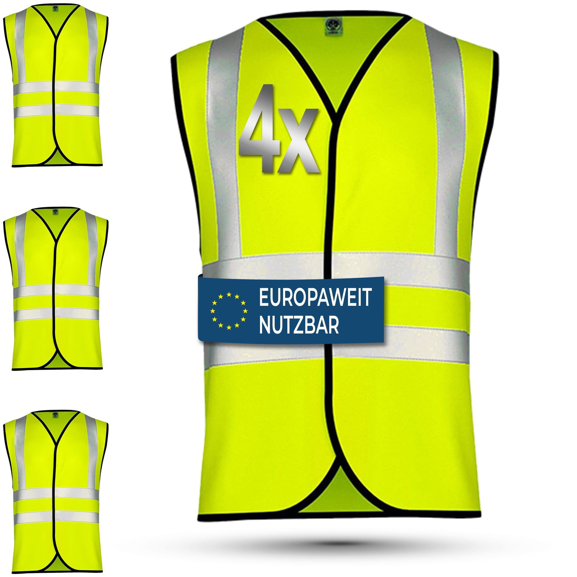 Warnweste 12 x Warnweste set