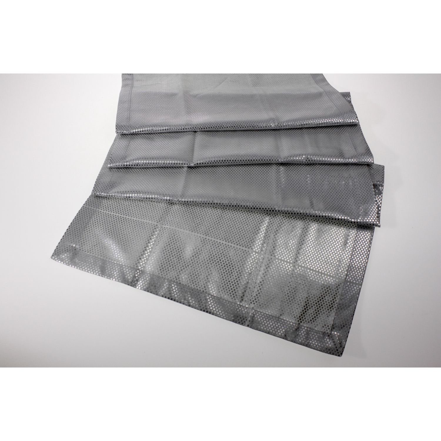 Werner Voß Läufer Läufer Dots, grau/silber 100% Polyester, 40x150 cm