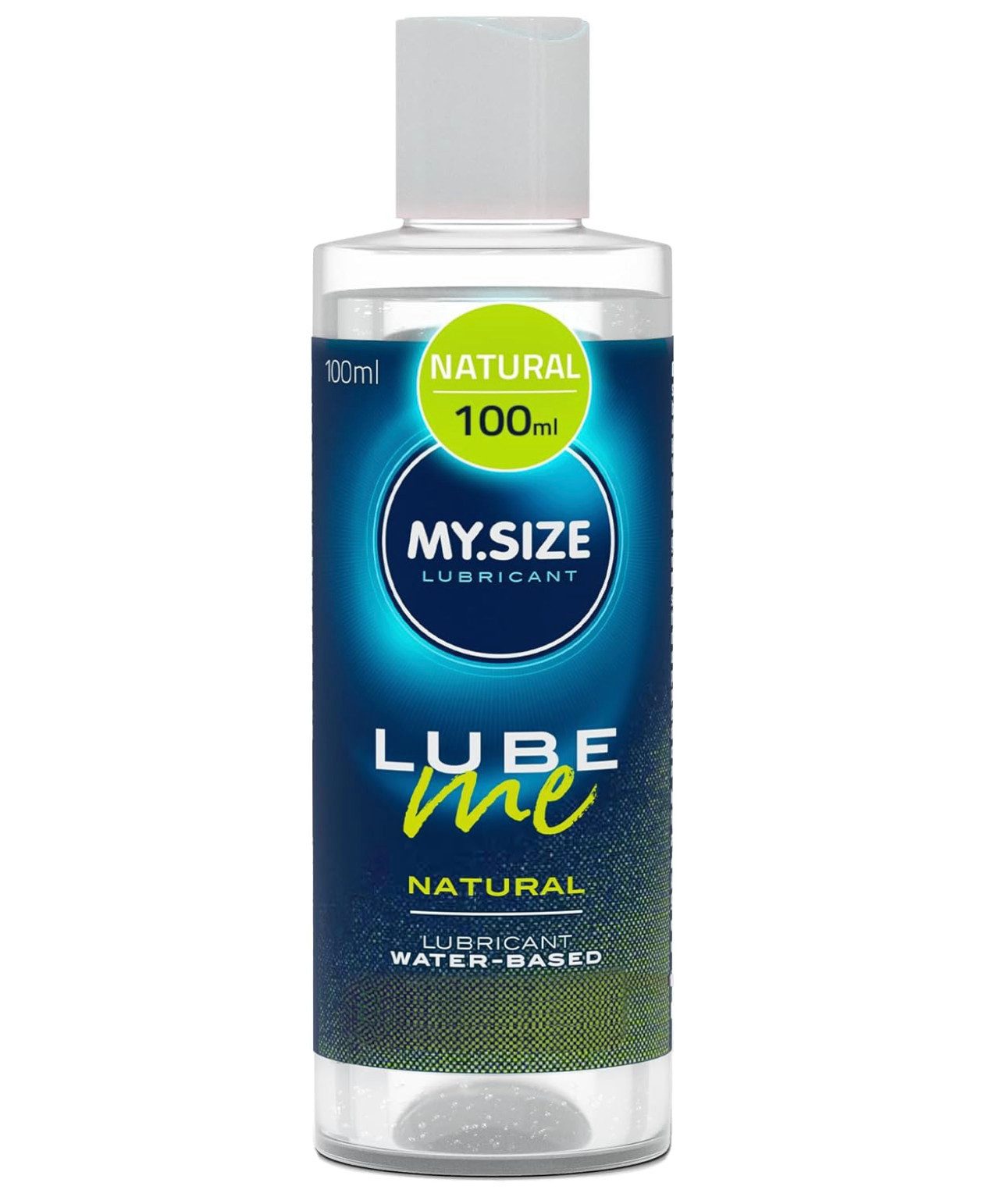 MY.SIZE Gleitgel Lube Me Natural, medizinisches Gleitmittel auf Wasserbasis, ohne Aroma, farblos