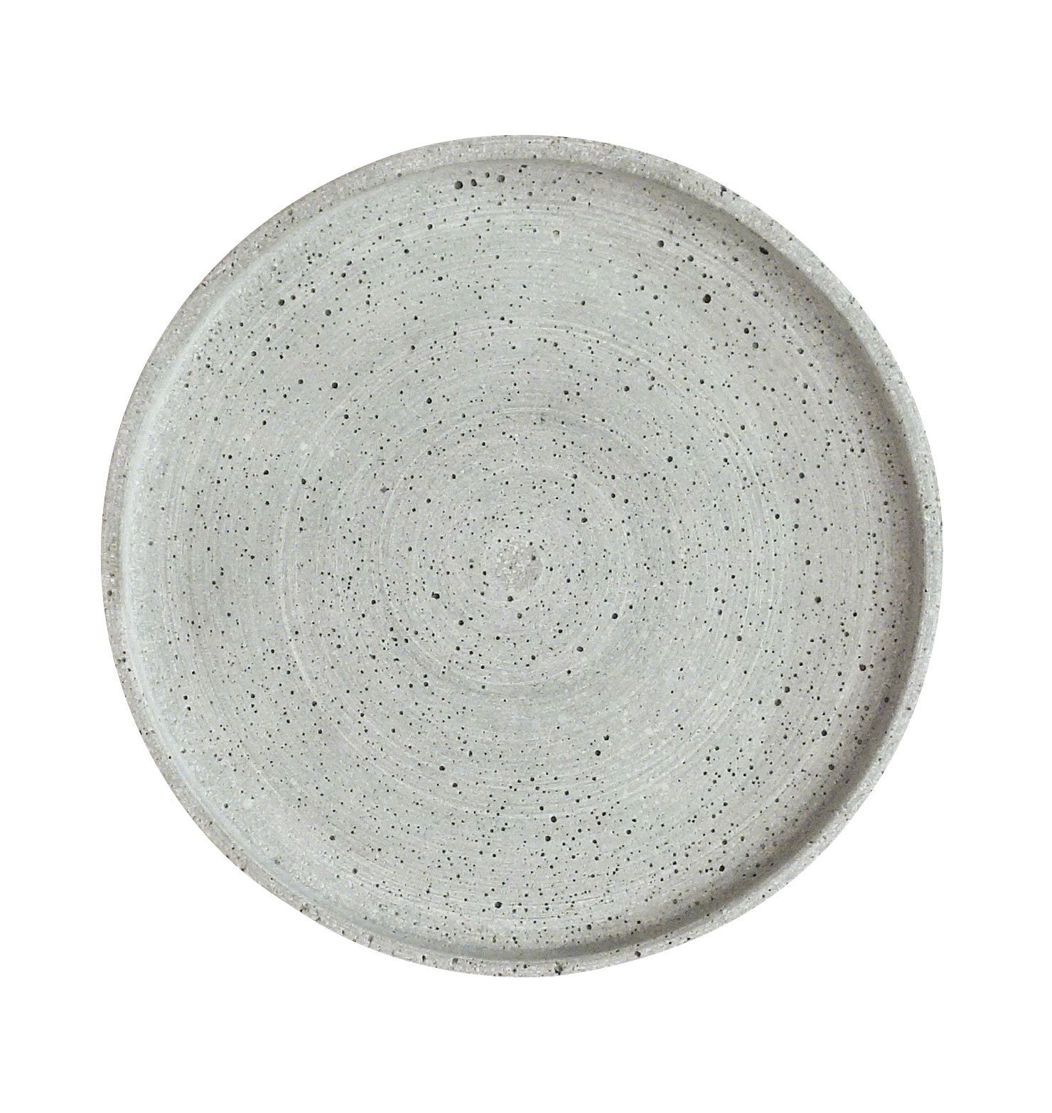 Engels Kerzen Kerzentablett benny kerzenteller stonecast grau Ø25 x 1,8 cm | Kerzentabletts