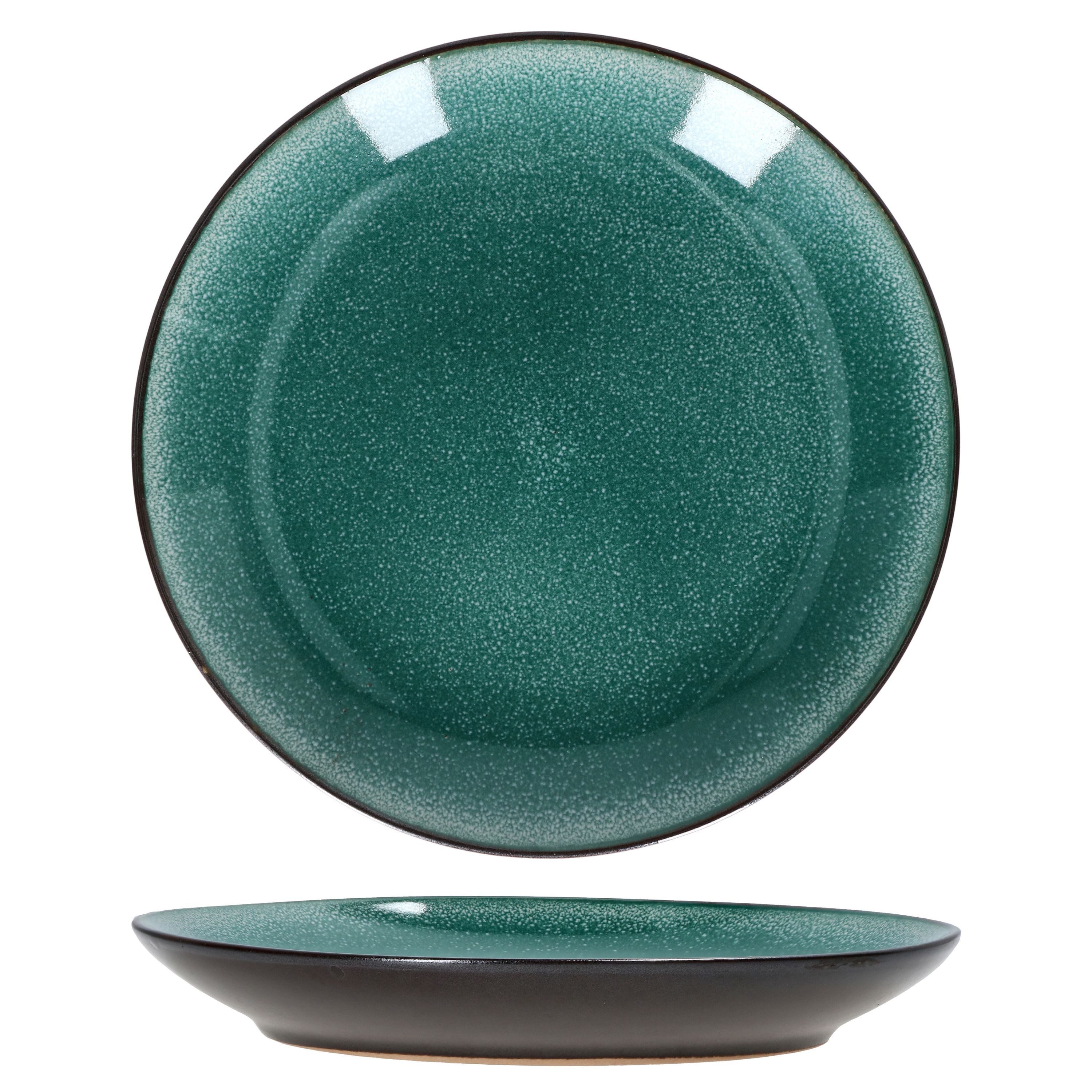 MamboCat Kaffeeservice 18tlg. Kaffeeservice Leros reactive glaze bluegreen - 24328350
