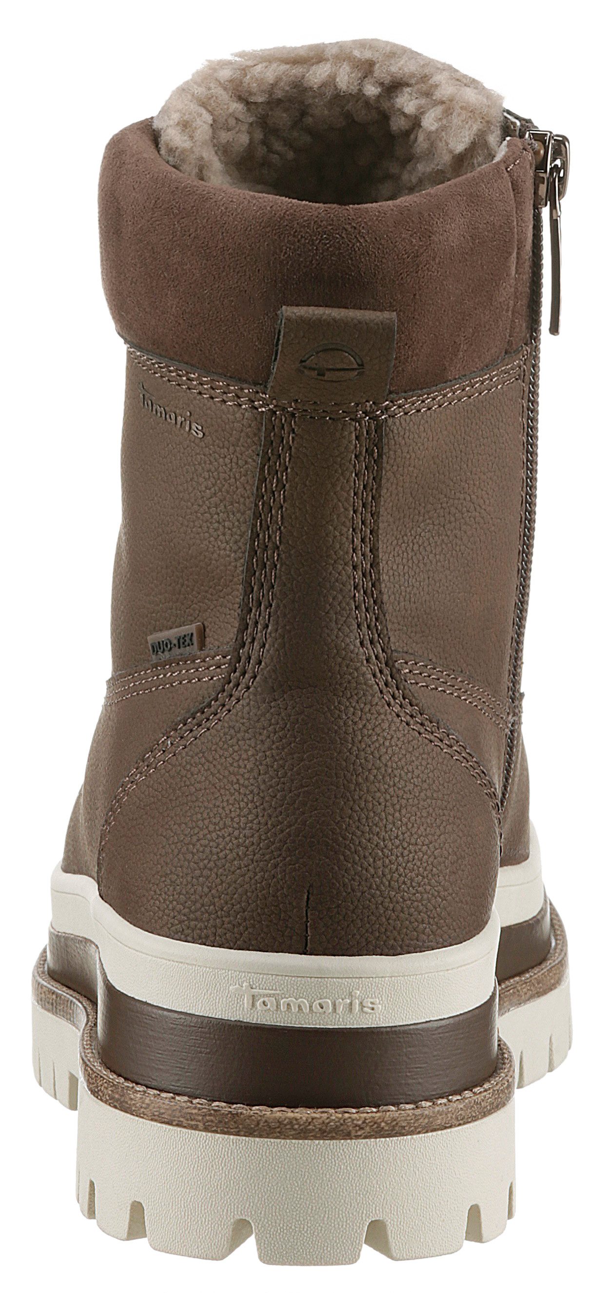 Tamaris Winterboots Blockabsatz, Plateau, Schnürboots in günstig online kaufen