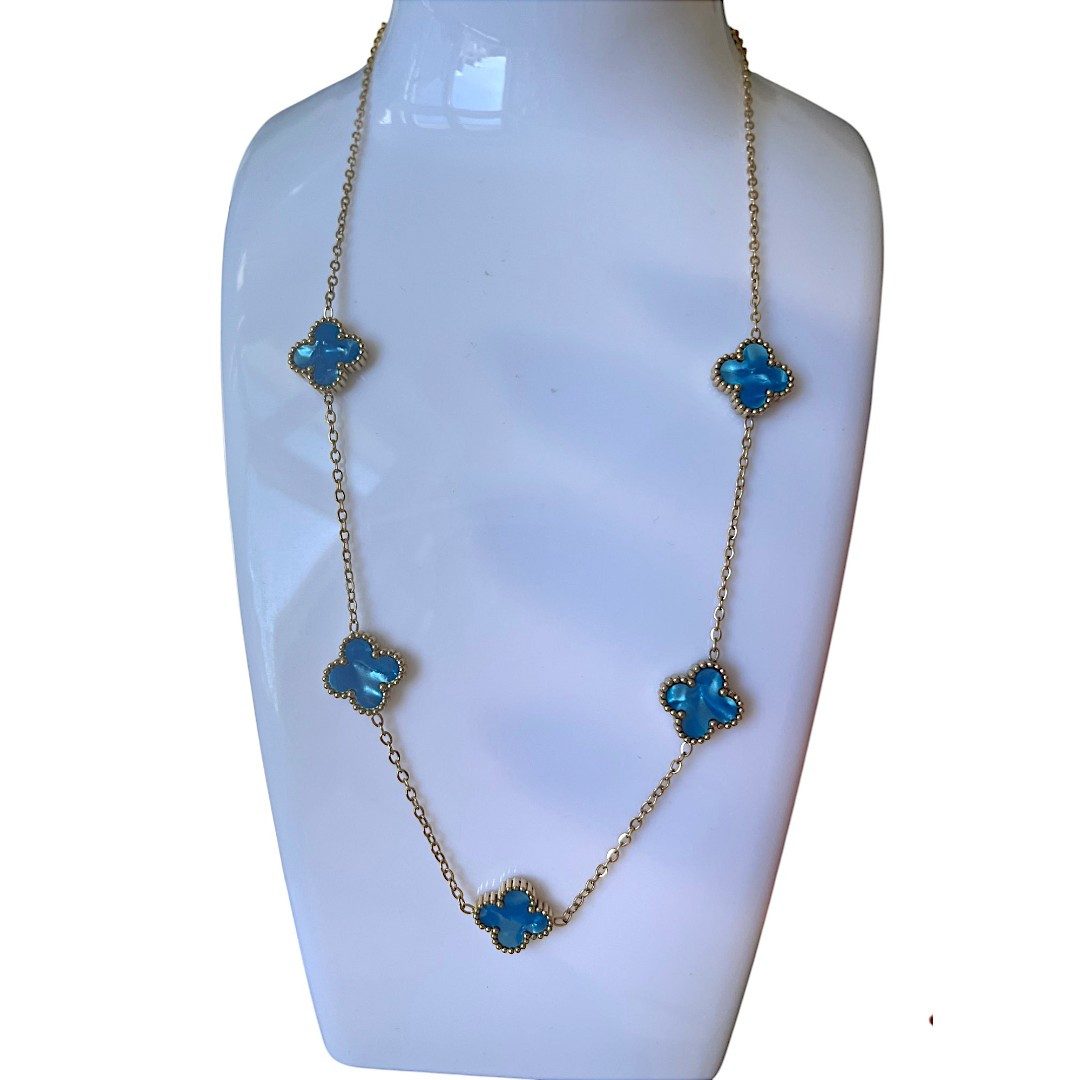 Medusa Accessoires Charm-Kette Kleeblatt Kette in günstig online kaufen