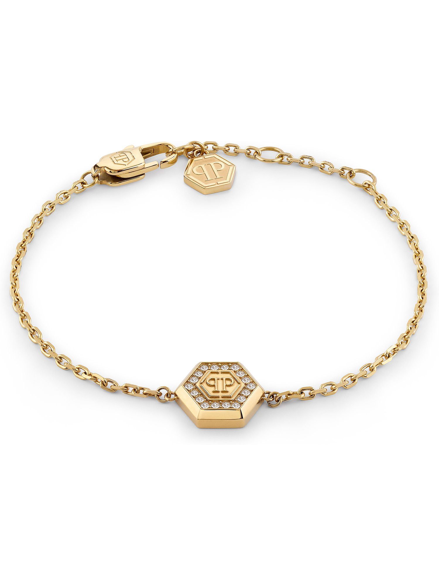 PHILIPP PLEIN Armband Philipp Plein Damen-Armband Edelstahl 18 Kristall