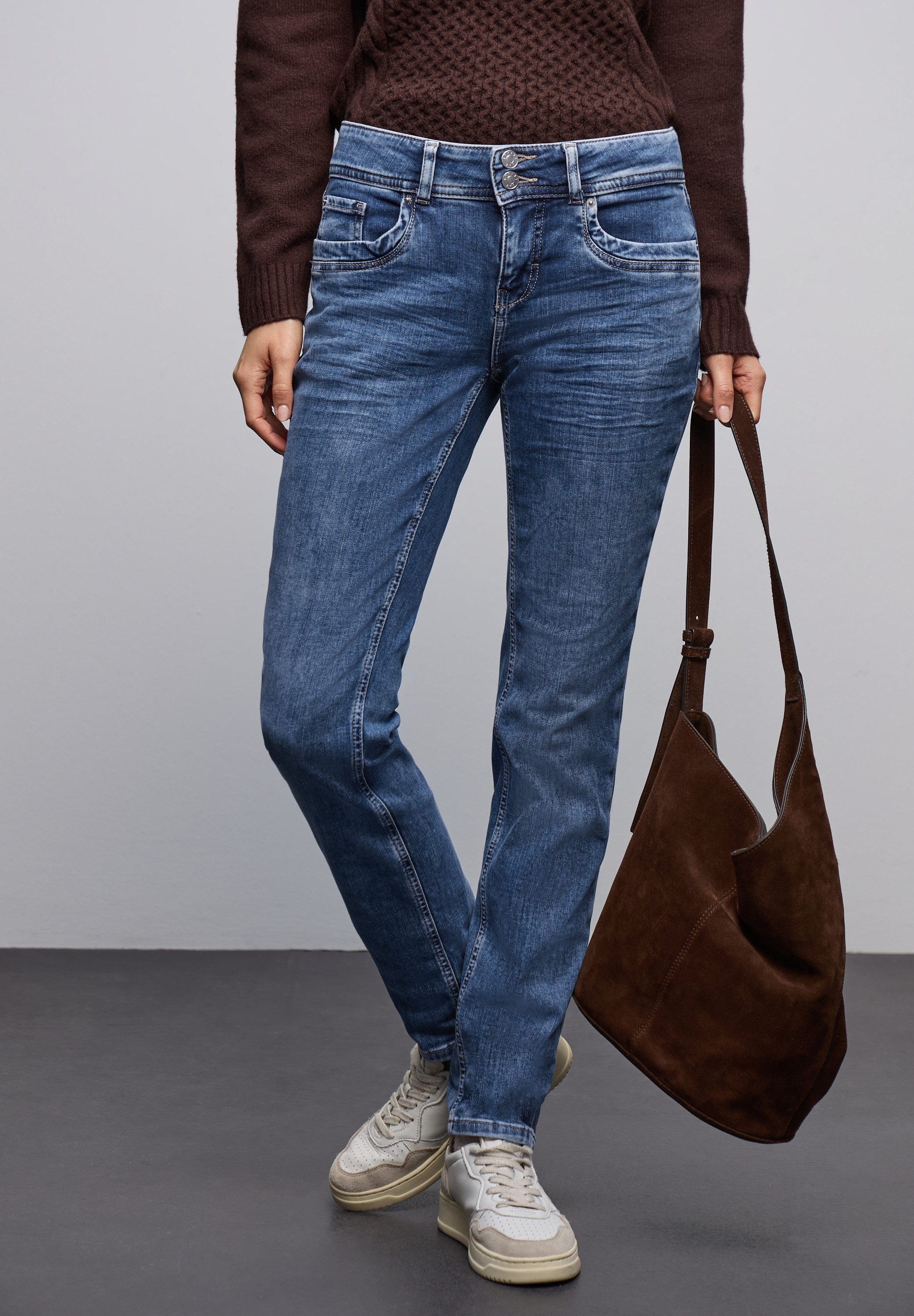 STREET ONE Comfort-fit-Jeans 5-Pocket-Style – Bild 3 von 5