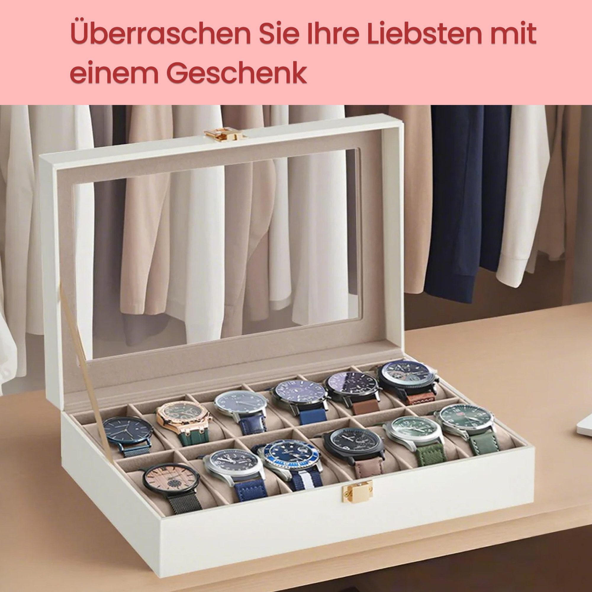 SONGMICS Uhrenbox (Set, 1 St., 1), 1