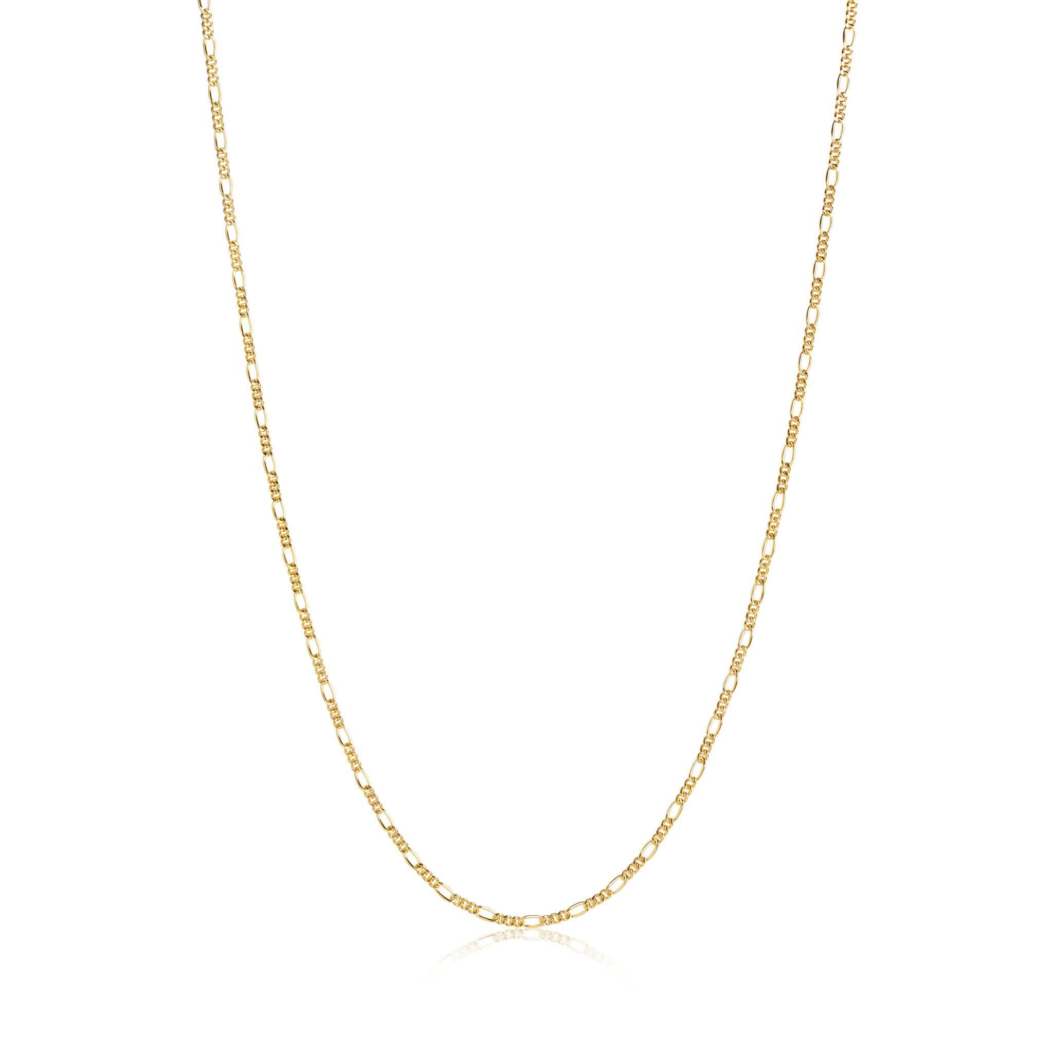 Sif Jakobs Jewellery Gliederkette Sif Jakobs Halskette 18 K Vergoldet, 925 Sterling Silber 18 K vergoldet