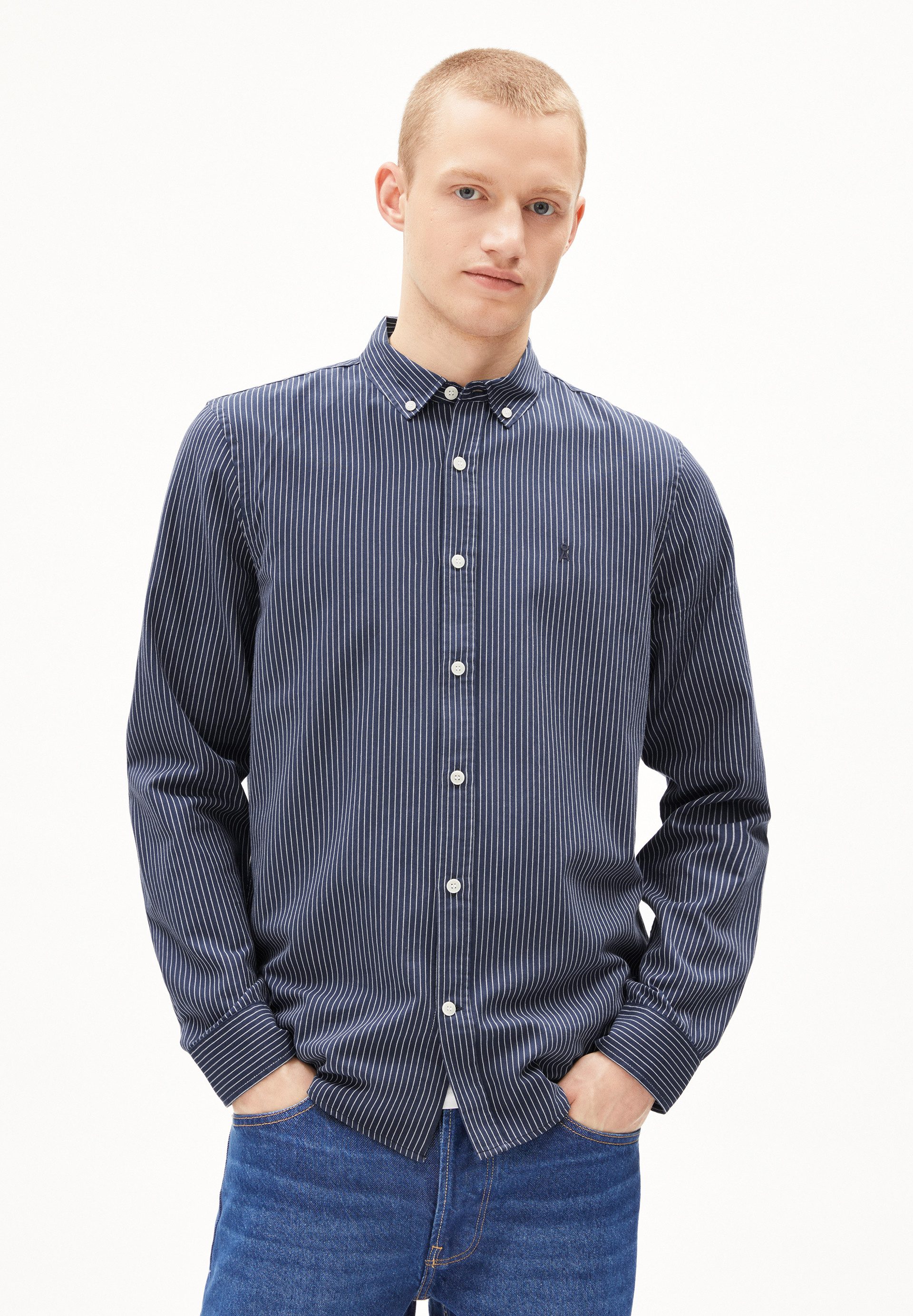 Armedangels Langarmhemd QUAASA STRIPES Hemd aus günstig online kaufen