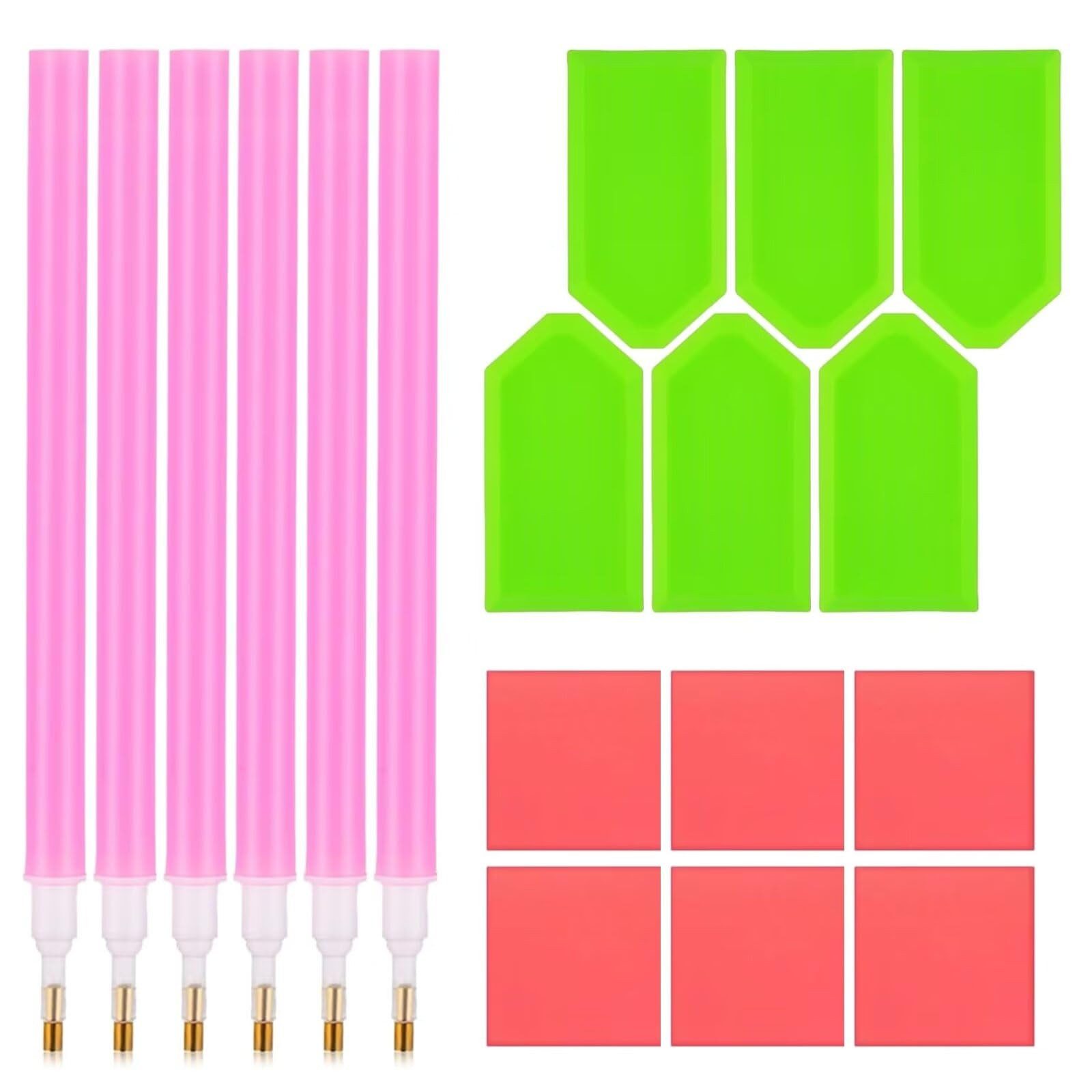 FOUORTUNATE-BEE Kreativset 18-tlg. Diamond Painting Werkzeug Set mit Stifte günstig online kaufen