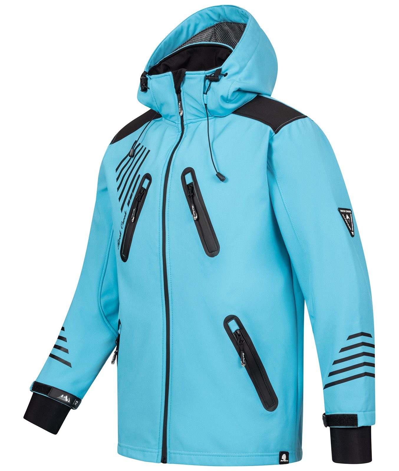 Rock Creek Softshelljacke Herren Softshelljacke Wanderjacke H-140 günstig online kaufen