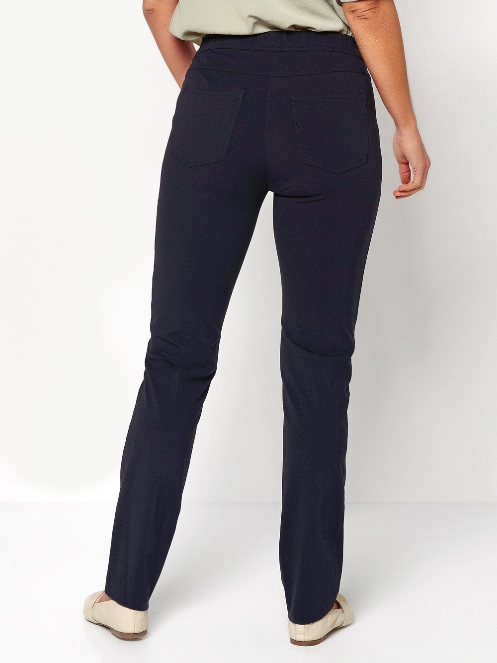 Relaxed by TONI Stretch-Hose Alice Slim mit Zippertaschen