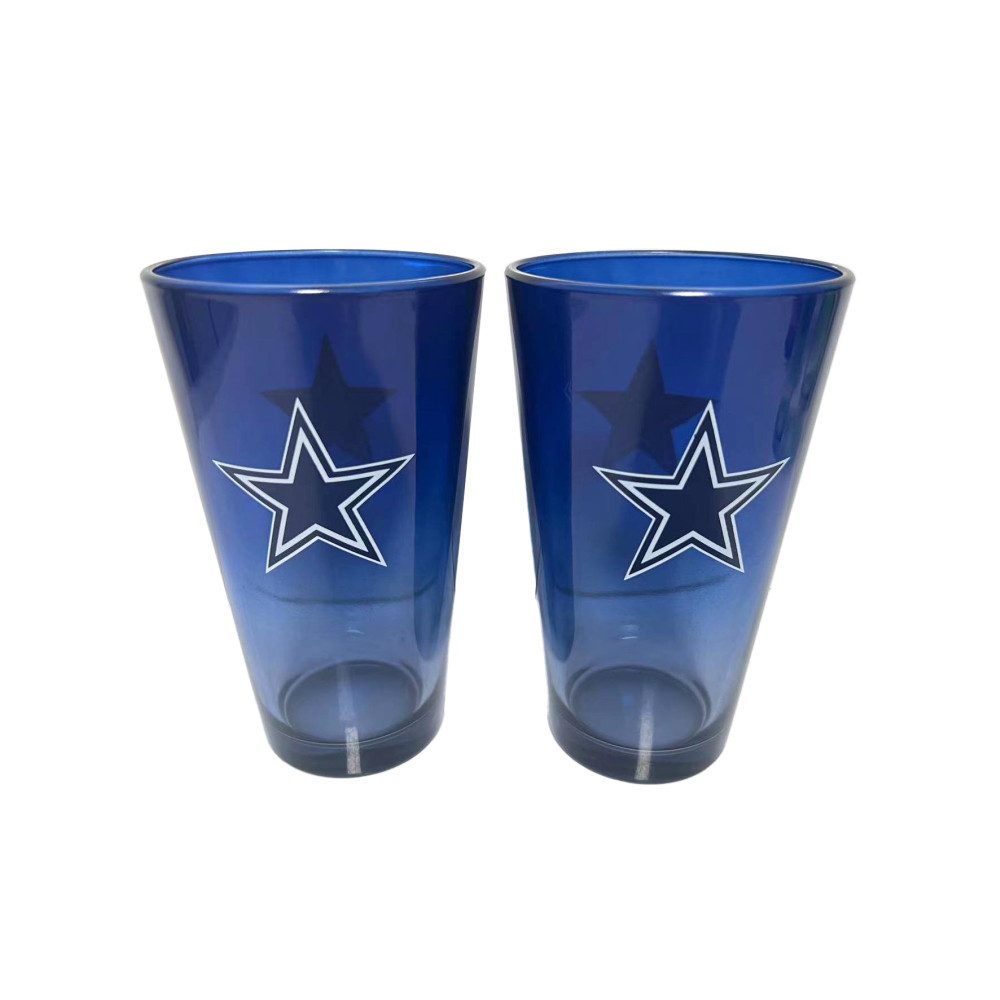 Dallas Cowboys Glas Dallas Cowboys Pint Glass 2er-Set, Glas