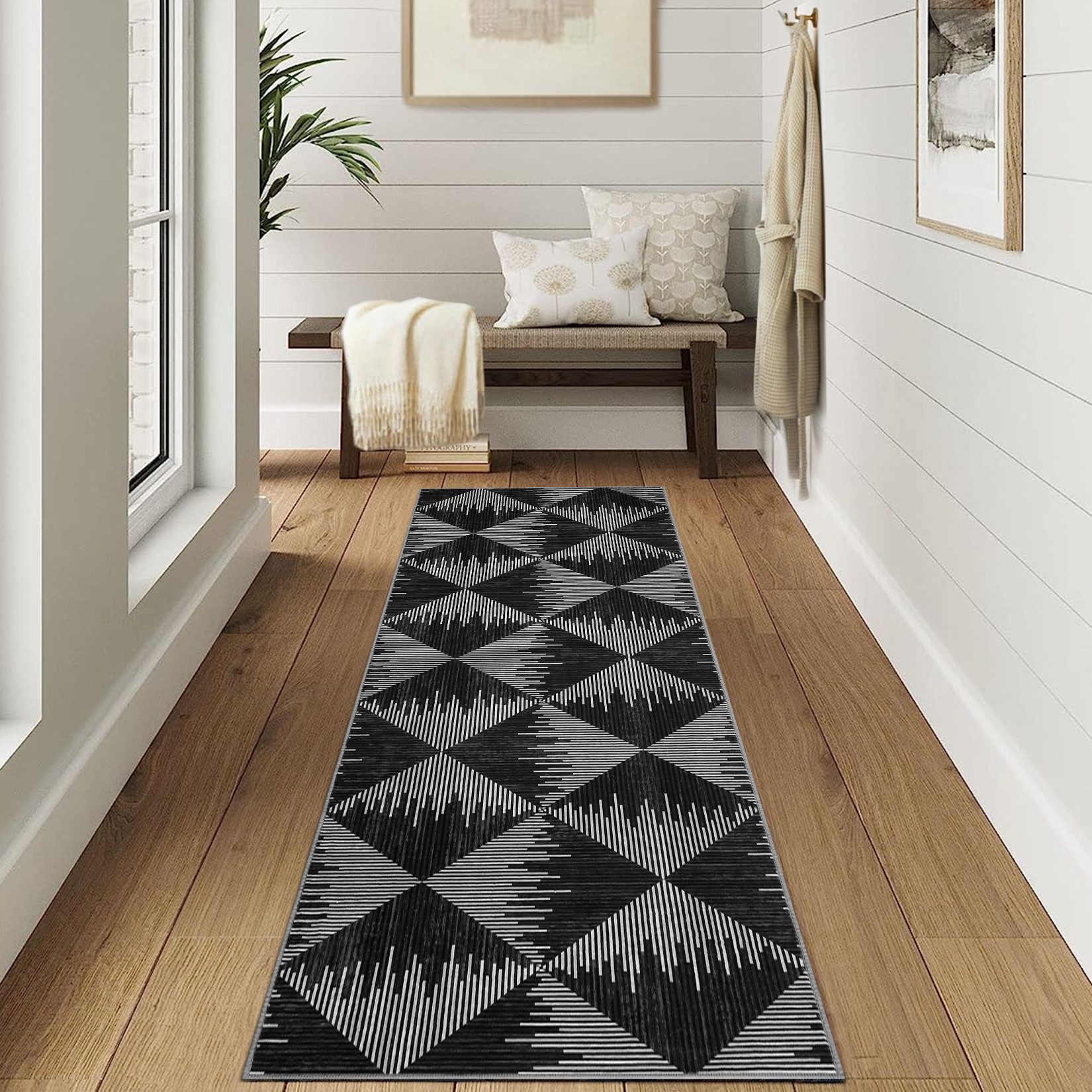 GarveeMore Teppich Modern Teppich für Wohnzimmer Schlafzimmer Antirutsch Wa günstig online kaufen