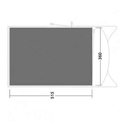 Outwell Zeltunterlage Footprint Greenwood 6