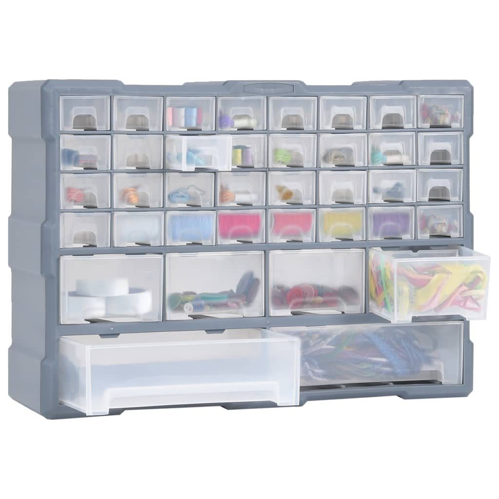 (1 vidaXL 40 52x16x37,5 St) cm Multi-Schubladen-Organizer mit Schubladen Werkzeugbox