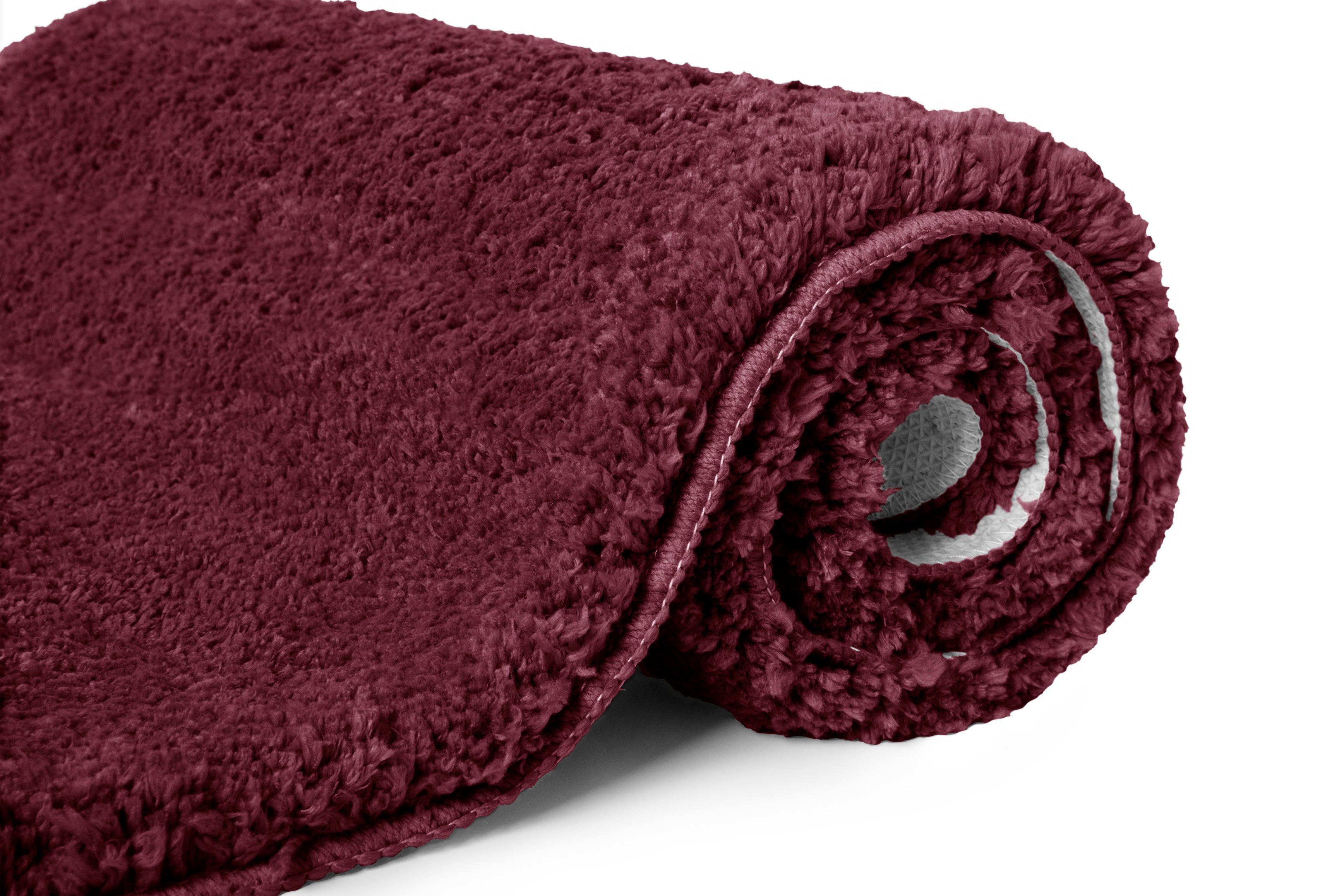 OTTO home Badematte Sanremo, Standard & Premium, 30mm oder 35mm, sehr weich, rutschhemmend beschichtet, schnell trocknend, fußbodenheizungsgeeignet, Polyester,  – Bild 5 von 5