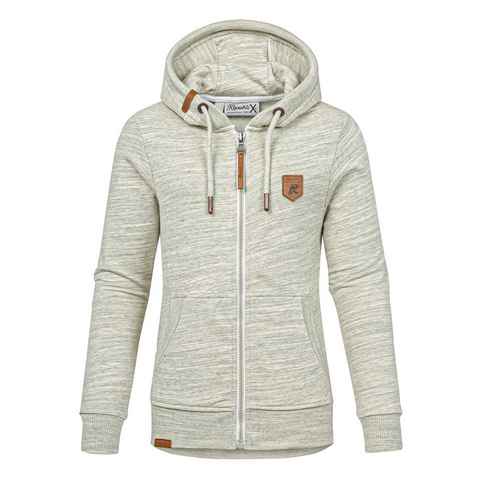 REPUBLIX Sweatjacke FREYA Damen Hoodie Sweatshirt Pullover Zipper Jacke