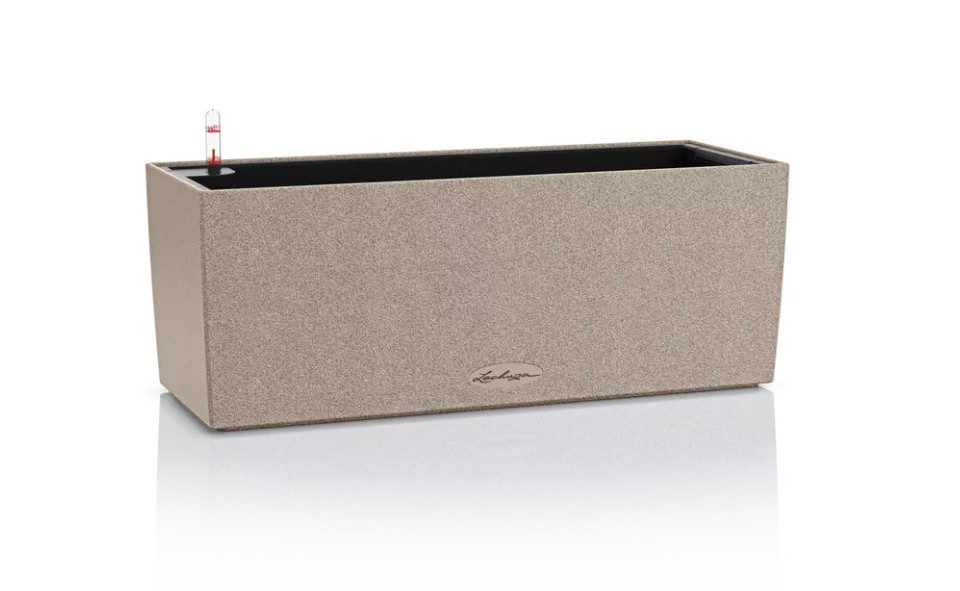 Lechuza® Blumenkasten Lechuza Balkonkasten Balconera Stone 50 sandbeige