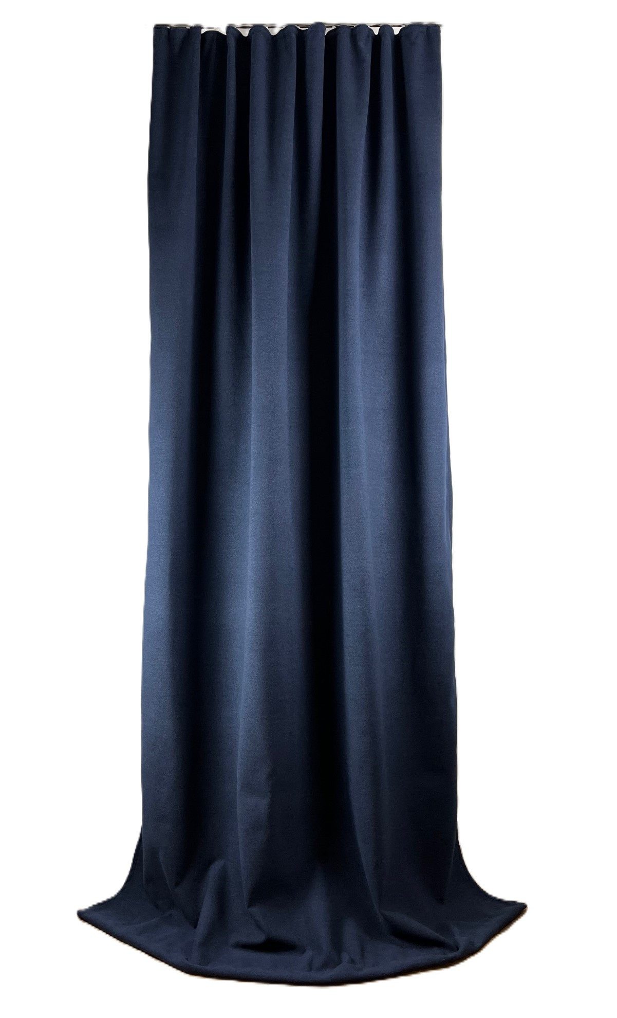 novumfix Gardine Filzvorhang Softfilz Kälteschutz blau günstig online kaufen