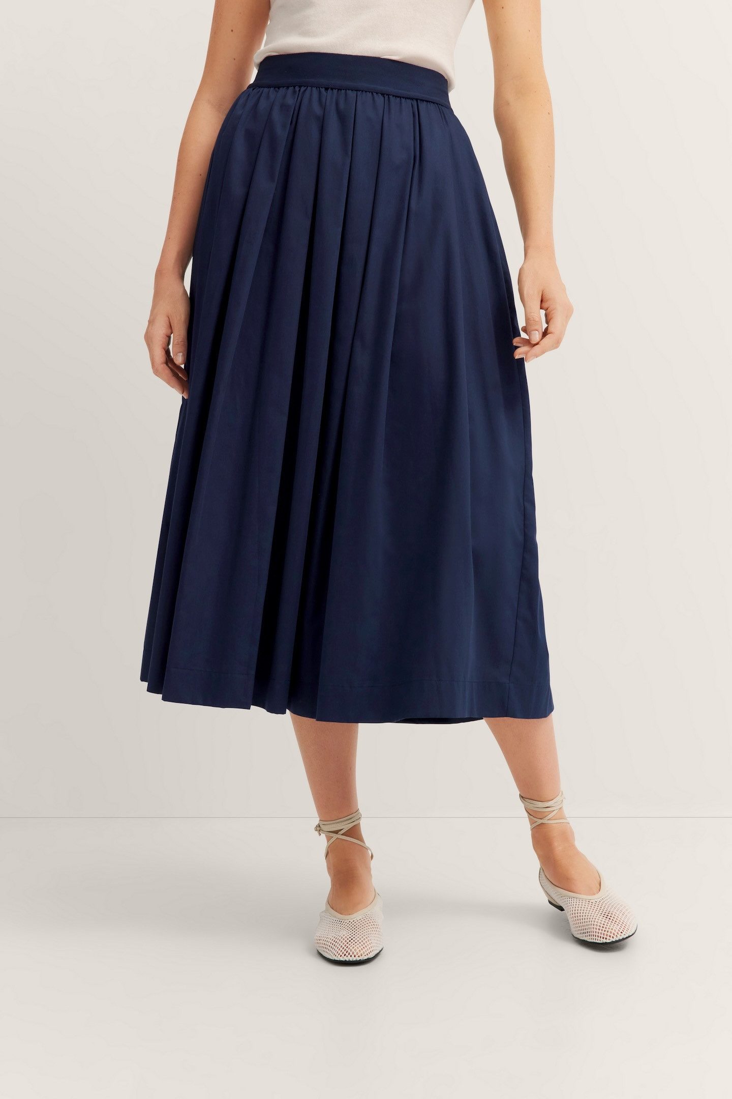 bugatti Plisseerock mit elastischem Bund