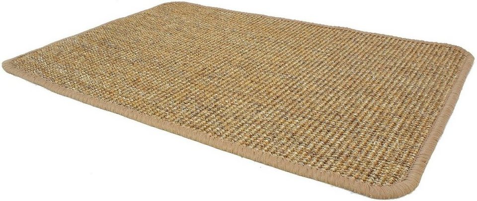 Läufer SISALLUX, Primaflor-Ideen in Textil, rechteckig, Höhe: 6 mm, Teppich- Läufer, gewebt, Obermaterial 100% Sisal, ideal in Diele & Flur