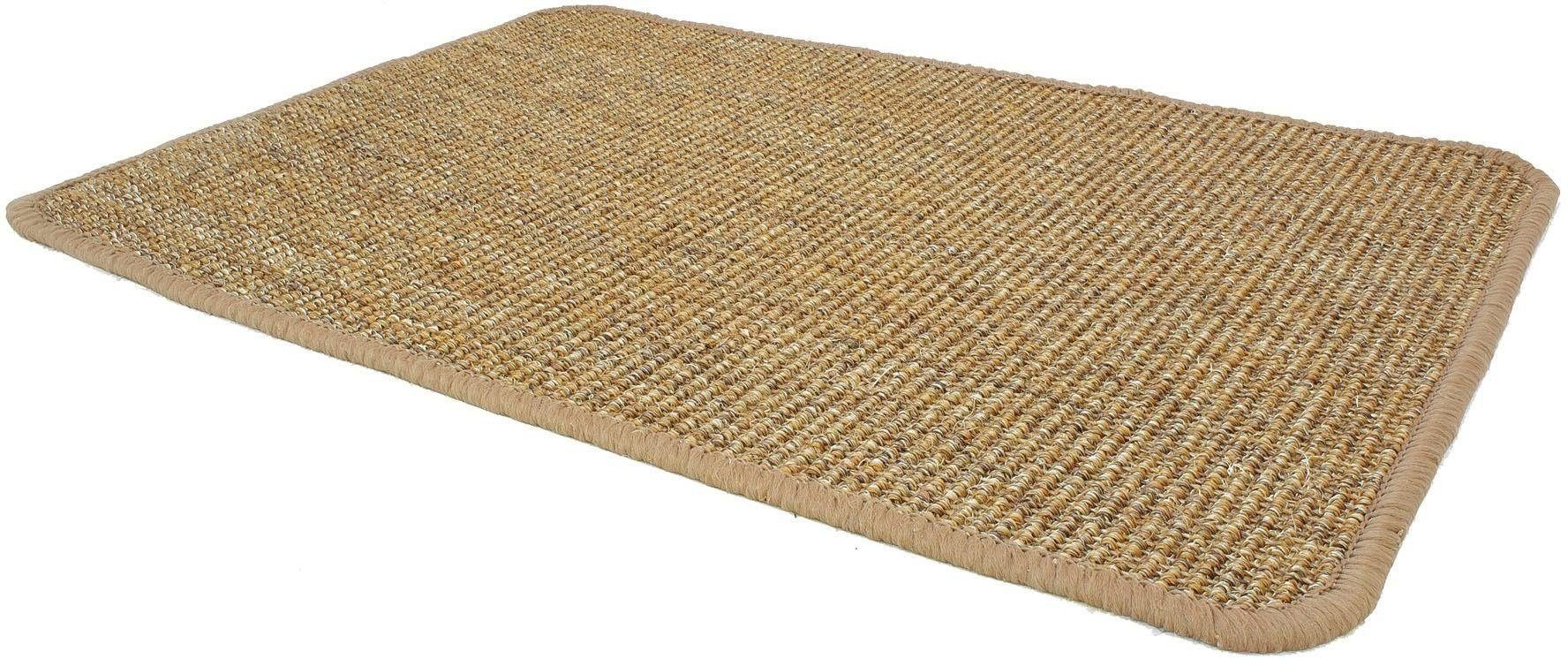 Sisalteppich SISALLUX, Primaflor-Ideen in Textil, rechteckig, Höhe: 6 mm,  Obermaterial: 100% Sisal, ideal im Wohnzimmer & Schlafzimmer