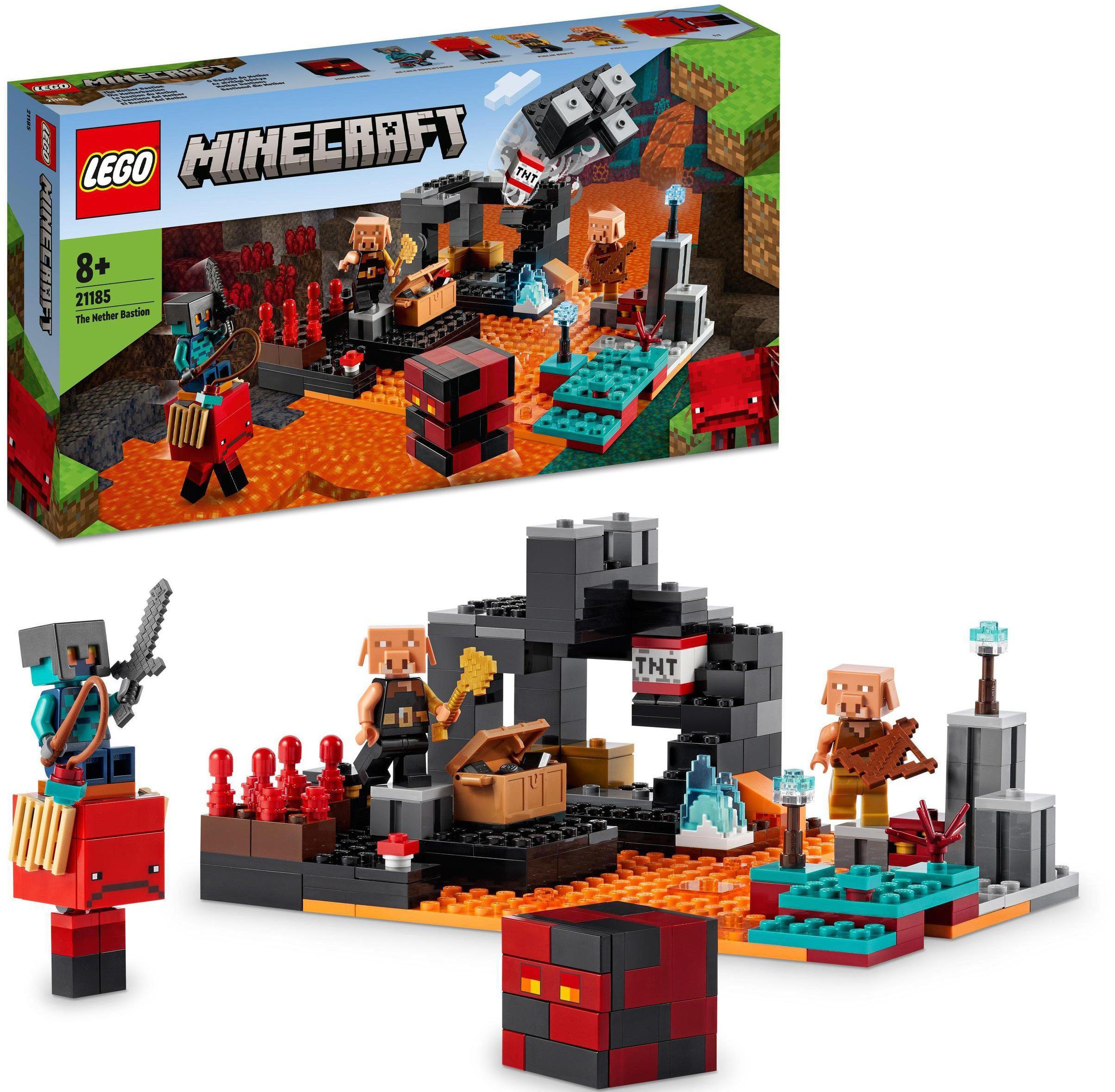 Die Netherbastion (21185), LEGO® Minecraft Konstruktionsspielsteine