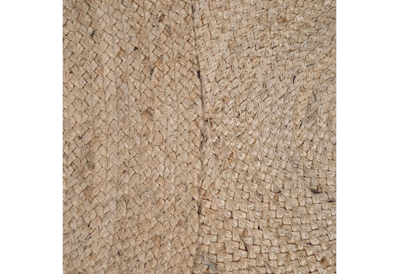 Teppich »Viborg 595«, Paco Home, rund, Höhe 9 mm, 100% Naturfaser, handgearbeitet, Boho-Style, ideal im Wohnzimmer & Schlafzimmer-HomeTrends