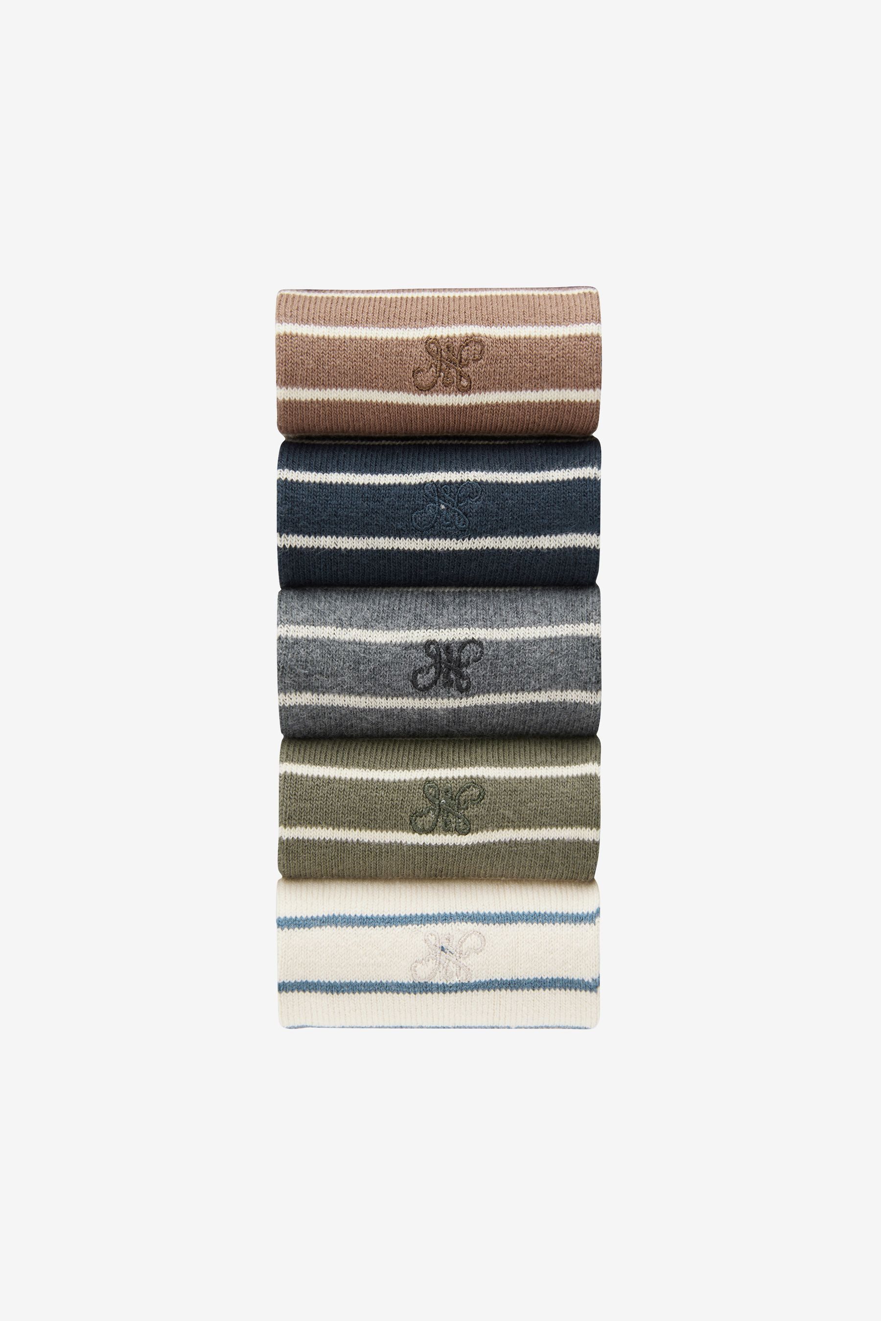 Next Kurzsocken Gemusterte Socken, 5er-Pack (5-Paar) günstig online kaufen