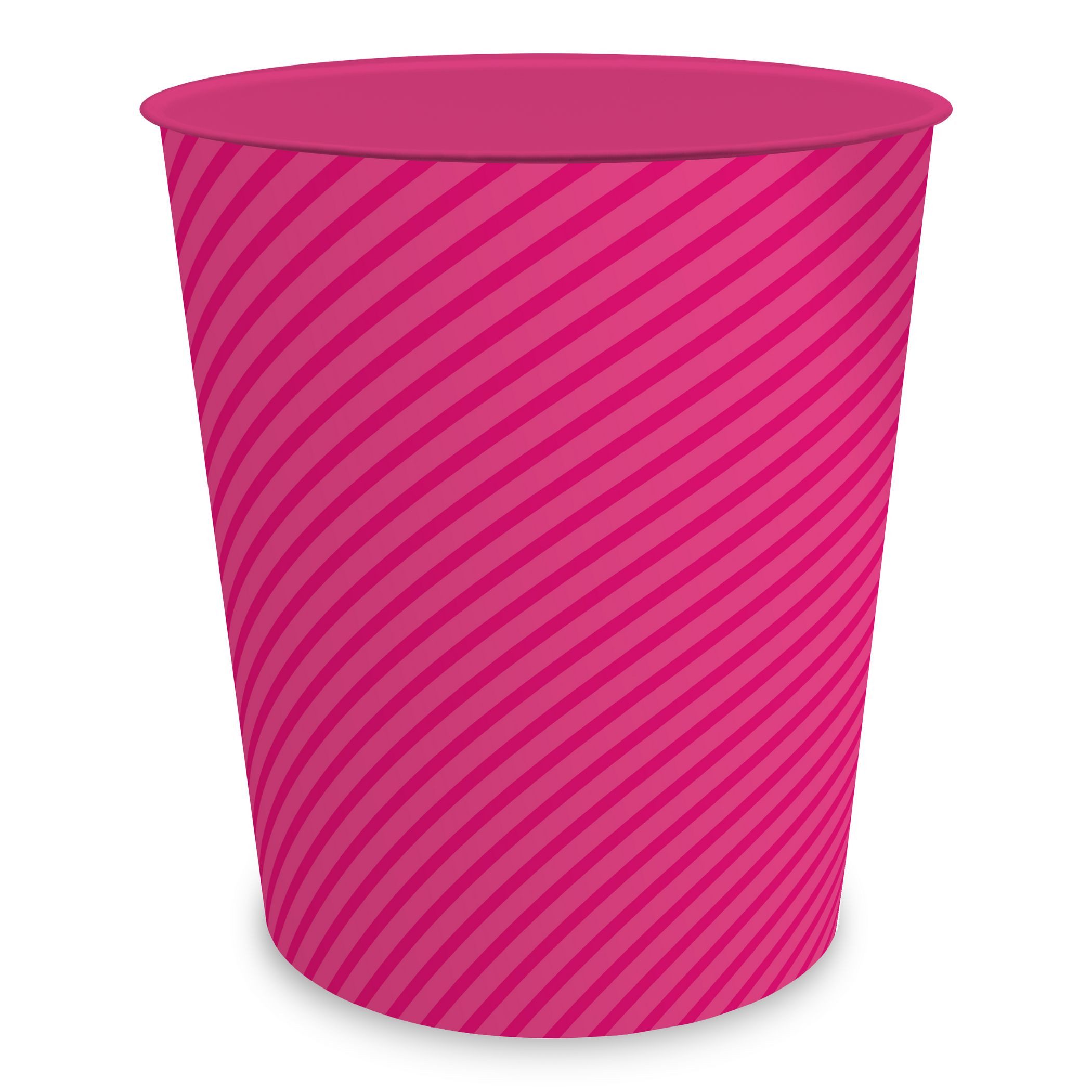 itenga Papierkorb itenga Papierkorb ca. 11 Liter - STRIPE - magenta