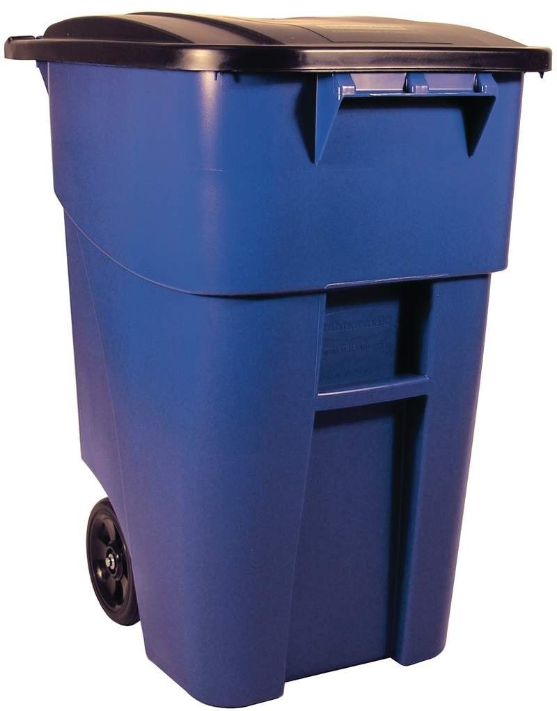 189 BRUTE® Rollcontainer, Mülltrennsystem blau Rubbermaid Rubbermaid l,