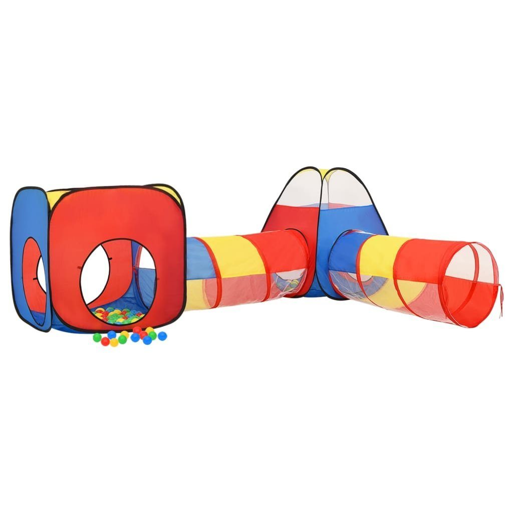 vidaXL Spielzelt Kinder-Spielzelt Mehrfarbig Tunnelzelt 190x264x90 cm