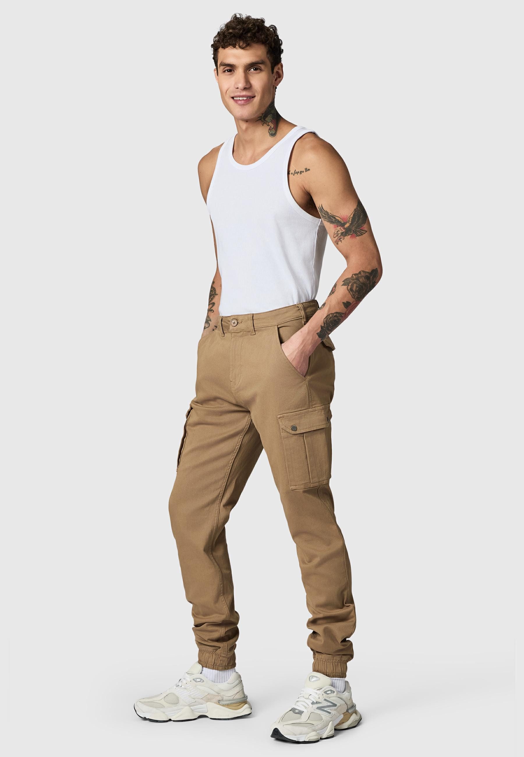 PEAK TIME Cargohose Siwas Lange Herren Cargo Pants