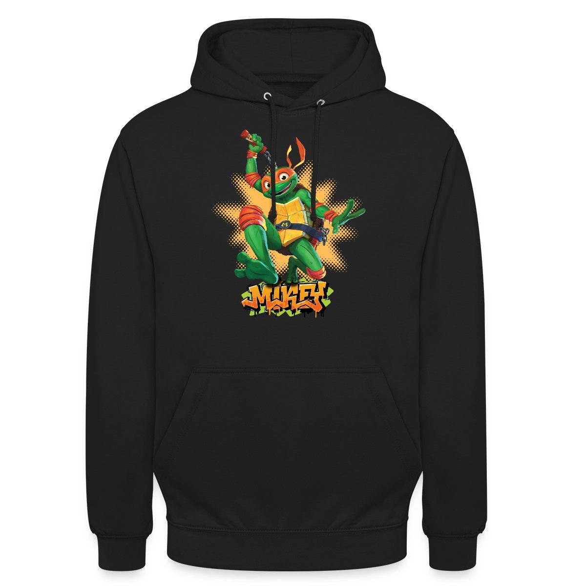 Spreadshirt Hoodie TMNT Mutant Mayhem Turtle Mikey Unisex Hoodie (1-tlg)