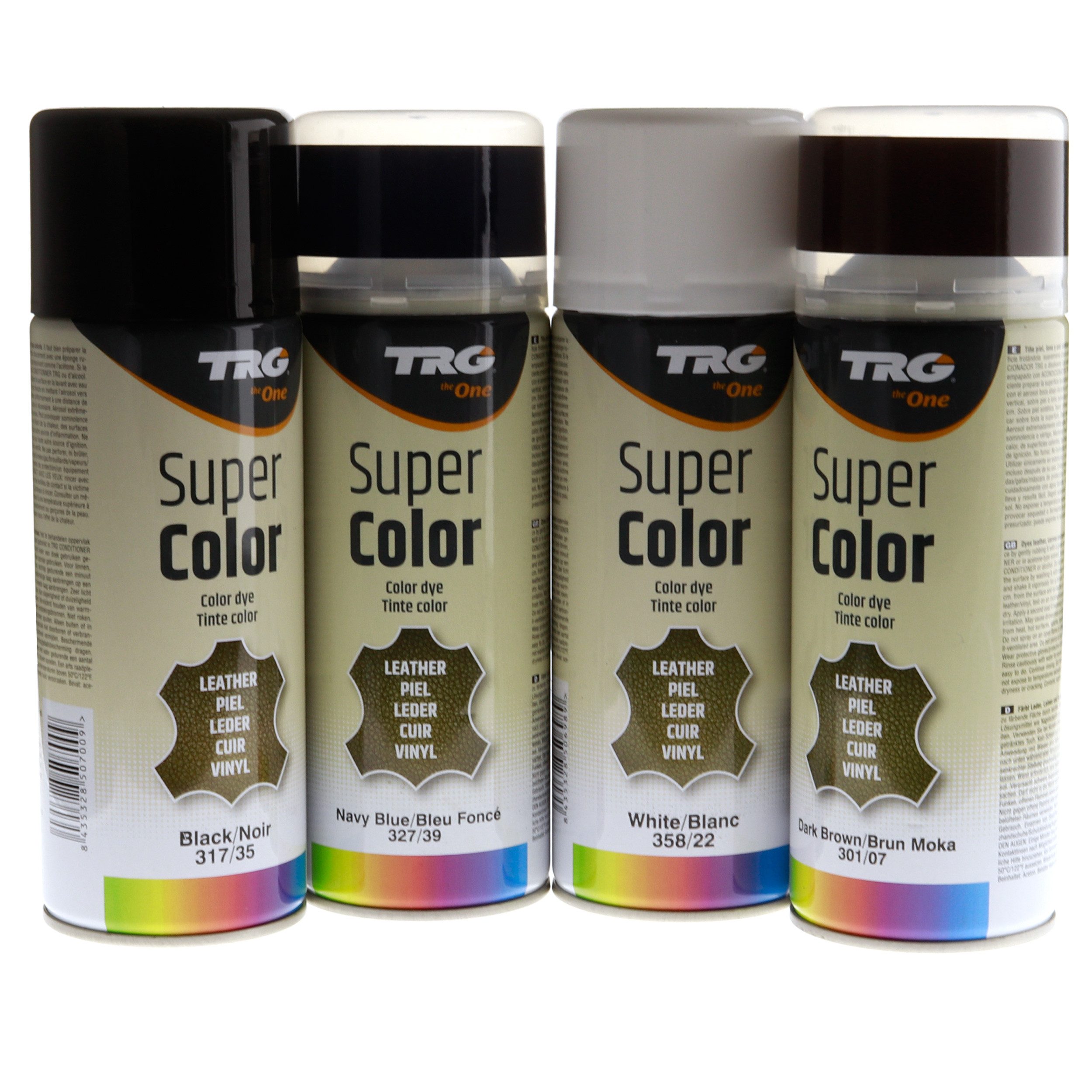 TRG Sprühfarbe TRG Lederfarbspray Lederfarbe Farbspray 400ml für Glattleder