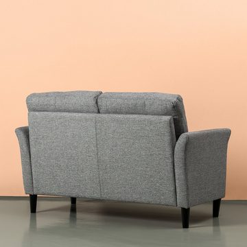 ZINUS 2-Sitzer JACKIE 2-Sitziges Gepolstertes Zeitloses Sofa / Loveseat