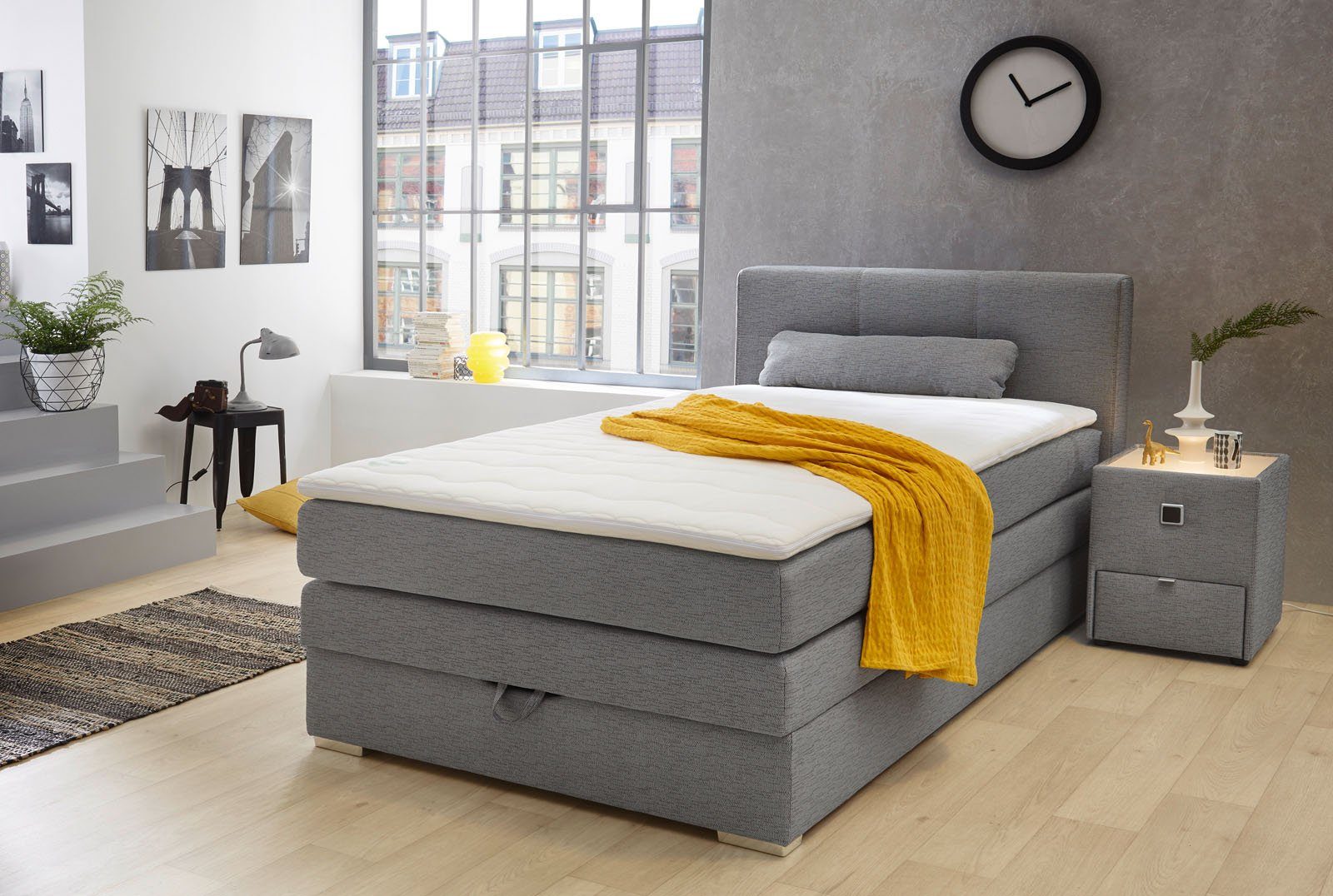 Jockenhöfer Gruppe Boxspringbett Eve, mit Bettkasten, günstig online kaufen