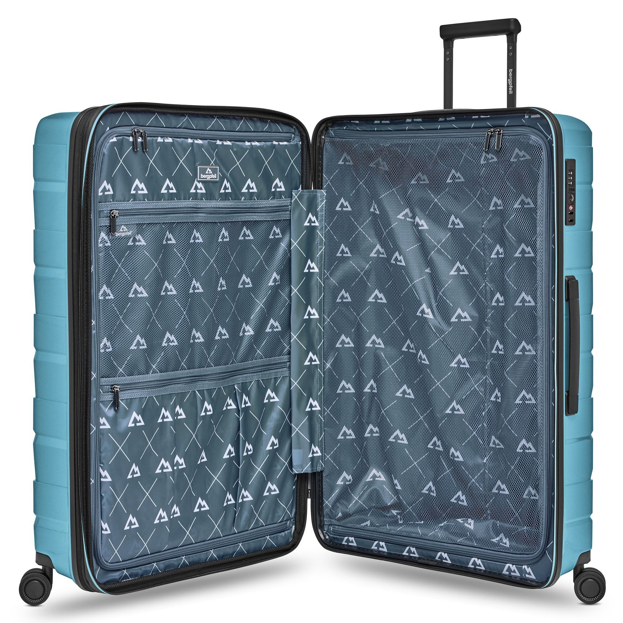 Bergpfeil Trolley Travel 4 Rollen Trolley L 75 cm mit Dehnfalte – Bild 5 von 5
