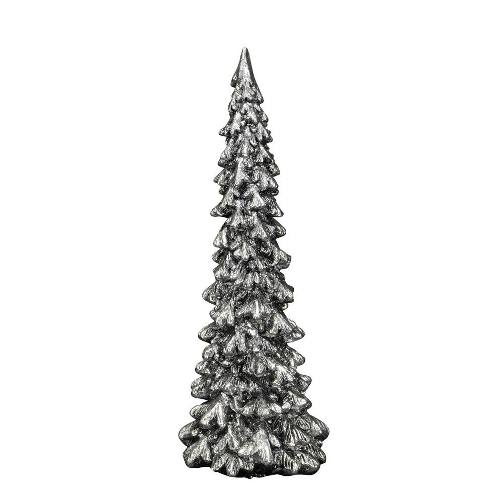 Künstlicher Dekobaum silber Glitzer Weihnachtsbaum Posiwio Dekotanne Weihnacht Tannenbaum H23cm SHINY mit