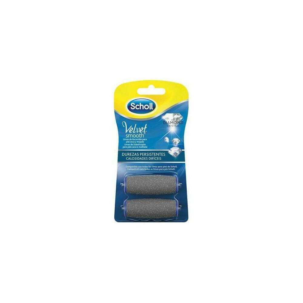 Scholl Hornhautentferner Ersatzrolle Scholl Samt Dmooth Diamant Kristalle