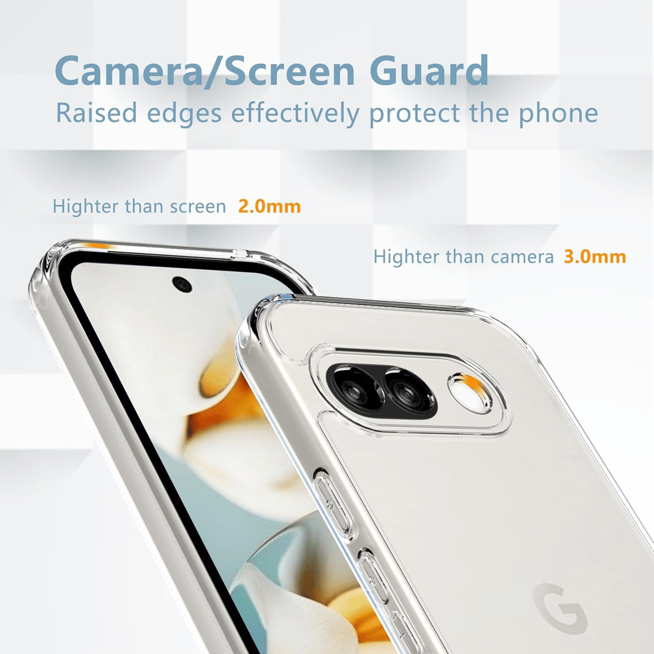SmartUP Smartphone-Hülle + 2X Schutzglas für Google Pixel 10A Panzerfolie Display Full Case 9H 6,3 Zoll, kompletter Rundumschutz – Bild 2 von 5