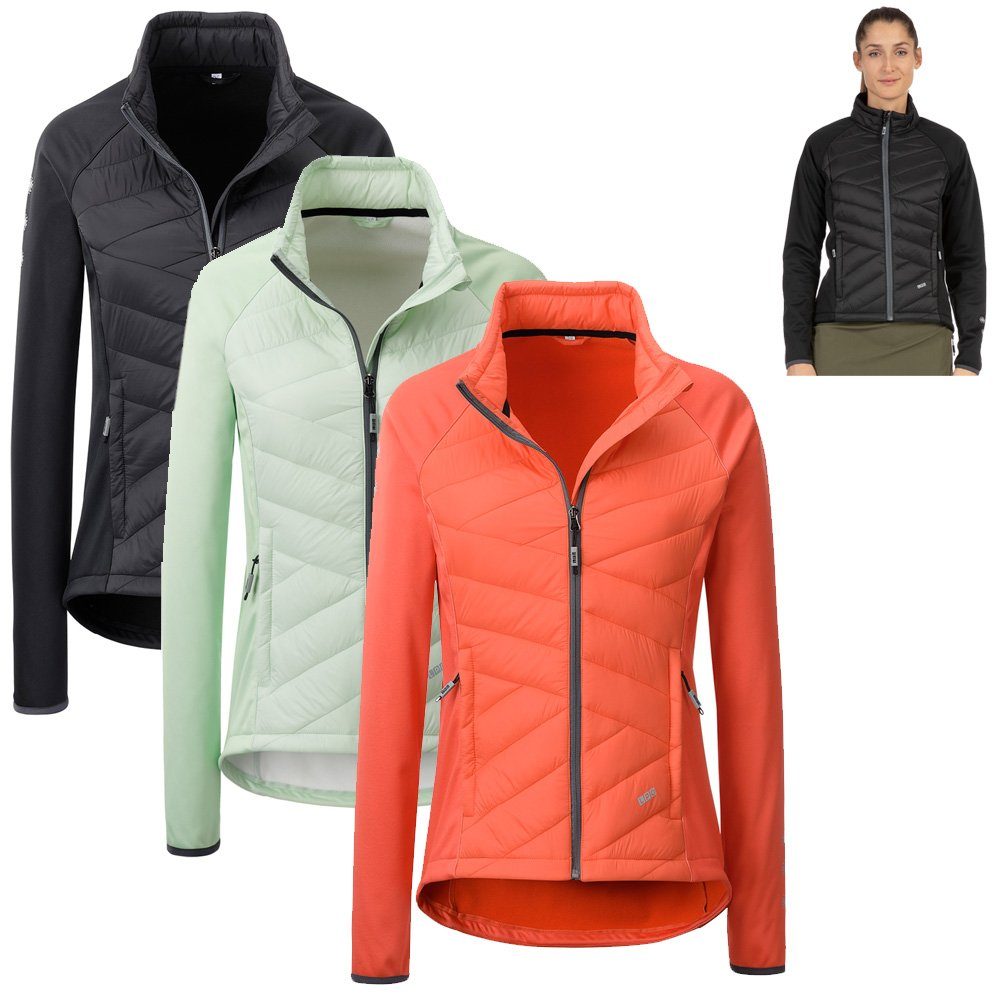 LPO Fleecejacke EDINA II WOMEN weiche Hybrid-Fleecejacke in traditioneller  Optik, Hochwertige Outdoorjacke