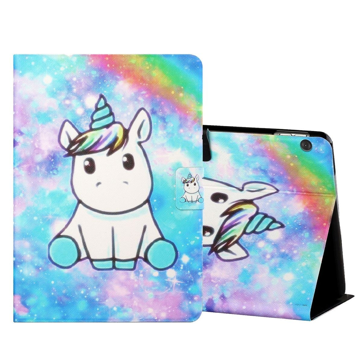 Tablet-Hülle Für Lenovo Tab M10 10.1 Zoll X605F X505 Motiv 2 Tablet Tasche Kunst Leder Hülle Etuis